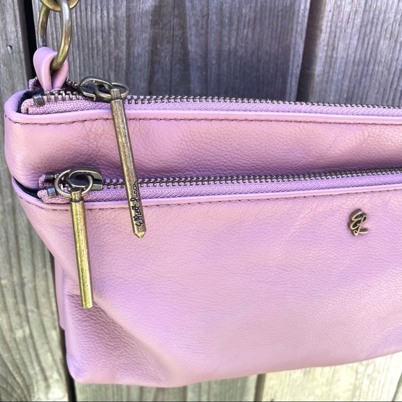 Elliot Lucca Pink Leather Shoulder Bag - Picture 5 of 8